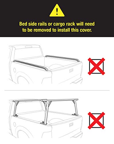 MaxMate Soft Tri-Fold Truck Bed Tonneau Cover for 2015-2020 Ford F-150 | Styleside 6.5' Bed