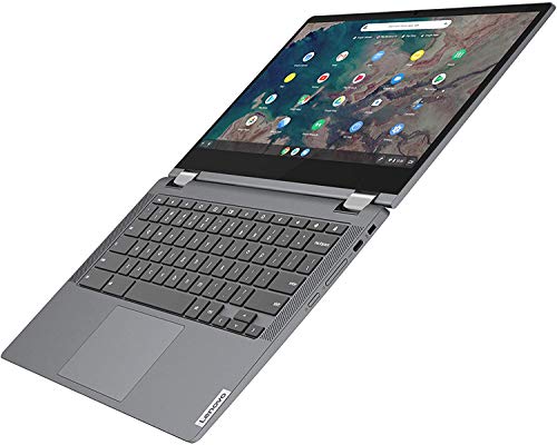 Lenovo Chromebook Flex 5 2-in-1 Laptop, 13.3" FHD Touchscreen, i3-10110U up to 4.1GHz, 4GB DDR4, 64GB eMMC, WiFi 6, Bluetooth 5, Type-C, Webcam, Backlit Keyboard, Chrome OS, BROAGE 128GB Flash Stylus