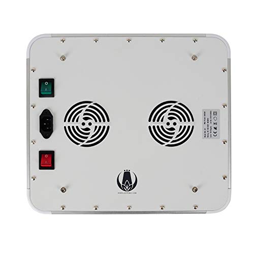 LEDTonic Z5 - 118W LED Grow Light Veg/Bloom - Full Spectrum Quiet, Cool Lamp for Indoor Growing - Perfect for M Tent and 1-4 Large Plants - 630 PPFD at 18" - 3-Year 100% Diode Warr, Lifetime Supp