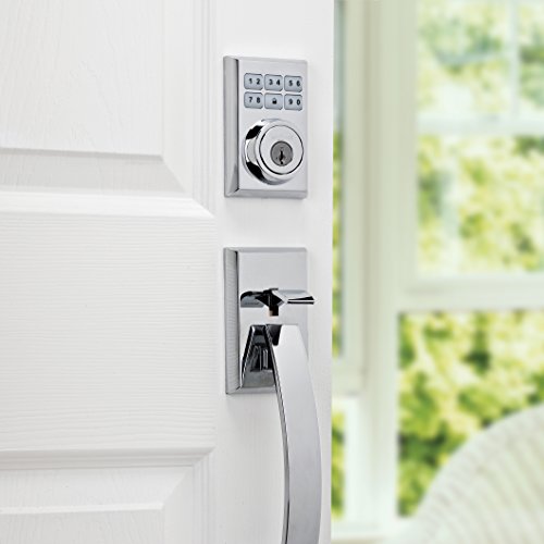 Kwikset 99100-082 SmartCode 910 Z-Wave Plus Contemporary Deadbolt, Polished Chrome