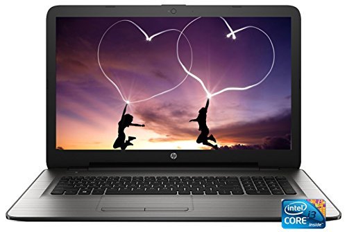 2017 HP 17.3inch HD+ Flagship High Performance Notebook Laptop PC, Intel Core i3-5005U Dual-Core, 6GB DDR3 Windows 10 (Silver)