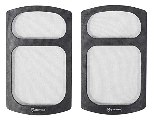 (2) Rockville HD5B 5" 150w RMS Powered Bluetooth Bookshelf Home Theater Speakers