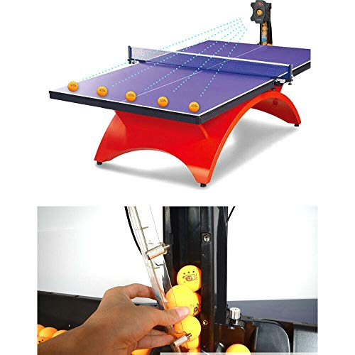 50W S6-PRO Ping Pong Table Tennis Robot Automatic Ball Machine Practice Recycle Net Updated(JT-A)