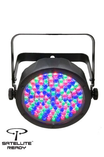 (4) Chauvet DJ SlimPar 56 LED Slim Par Can Pro RGB Lighting Effects + DMX Cables