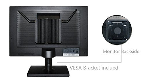 Barebone 4 LAN J1900 Router Qotom-Q190G4N-S07,Intel Celeron Processor J1900,VGA,4USB, Apply to Router, Firewall, Proxy, Linux Mini PC OPNsense