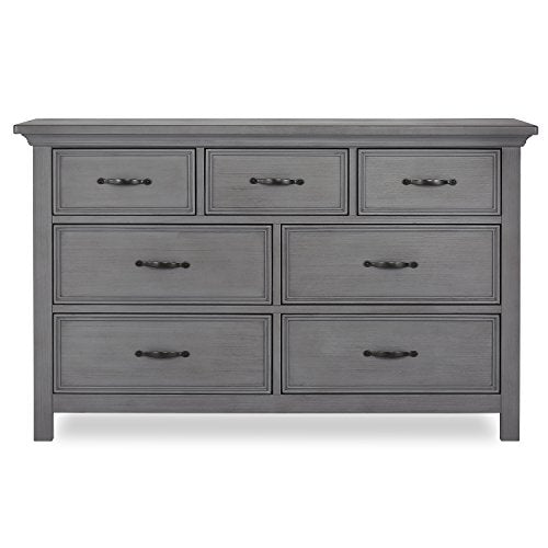 Evolur Belmar Double Dresser, Rustic Grey