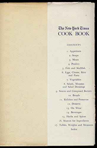 The New York Times Cookbook by Craig Claiborne (1961-10-05)