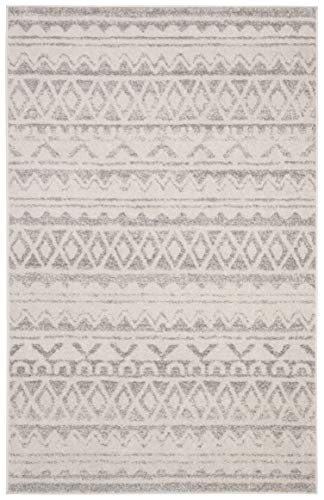 Safavieh Adirondack Collection ADR119B Ivory and Grey Area (8' x 10') Rug,