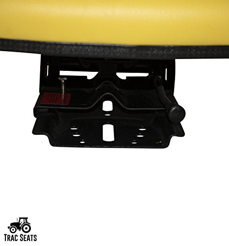 TRAC SEATS Yellow Suspension Tractor SEAT FITS John Deere 1020,1530,2020,2030,2040,2155, 2280, 5210 Brand(Same Day Shipping - GET IT Fast!! View Our Transit MAP)