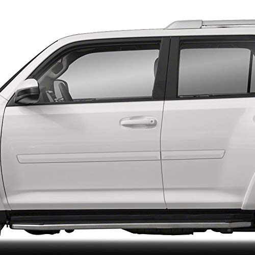 Dawn Enterprises FE2-4RUN Finished End Body Side Molding Compatible with Toyota 4Runner - Attitude Black (218)