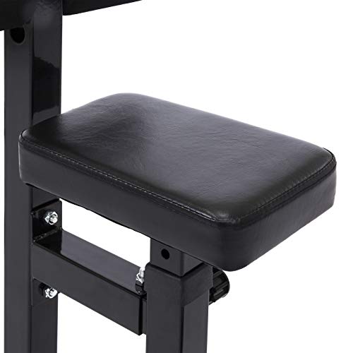 2-in-1 Low Row And Lat Pull Down Cable Exercise Machine With Rubber Hand Grips And Foam Knee Bars Upper Lower Pulley System Ideal For Light Institutional And Home Gym Use Body-building Fitness Workout