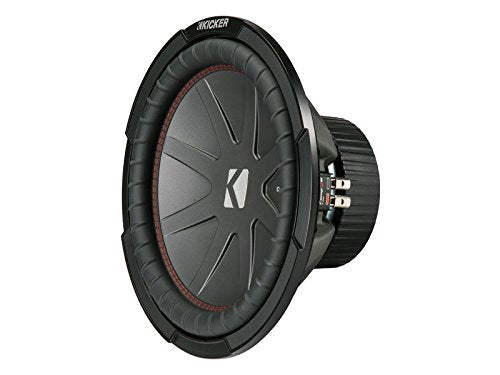 Kicker 43CWR122 12" Dual Voice Coil 2 ohm Comp R woofers Bundle