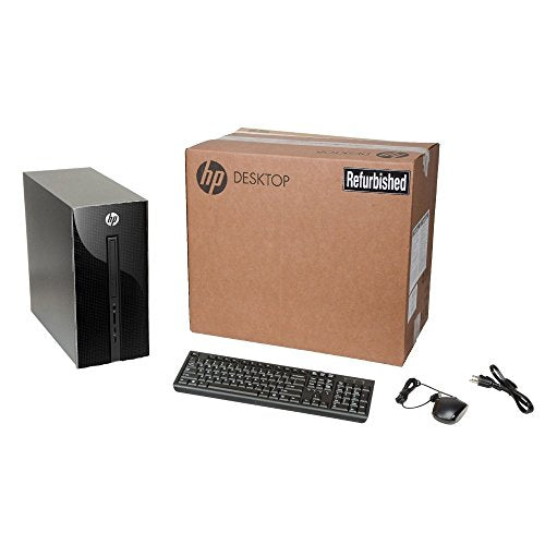 2017 HP Pavilion Desktop Computer Intel Quad Core Pentium J2900  4GB RAM 1TB HDD Windows 10 Certified Refurbished