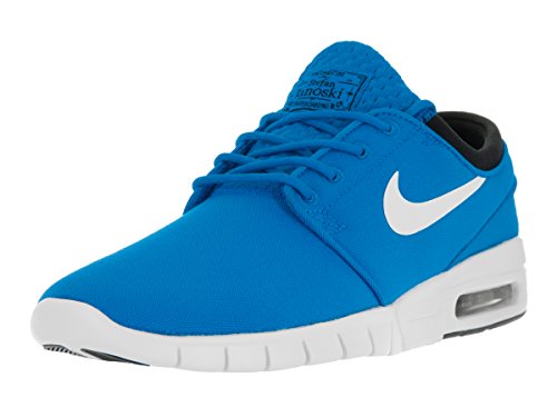 Nike Men's Stefan Janoski Max Photo Blue/White-blackSneakers - 10.5 D(M) US