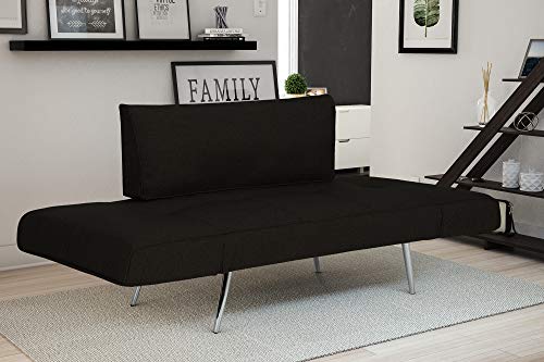 Novogratz Leyla Loveseat, Black