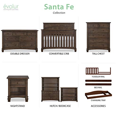 Evolur Cheyenne and Santa Fe Double Dresser