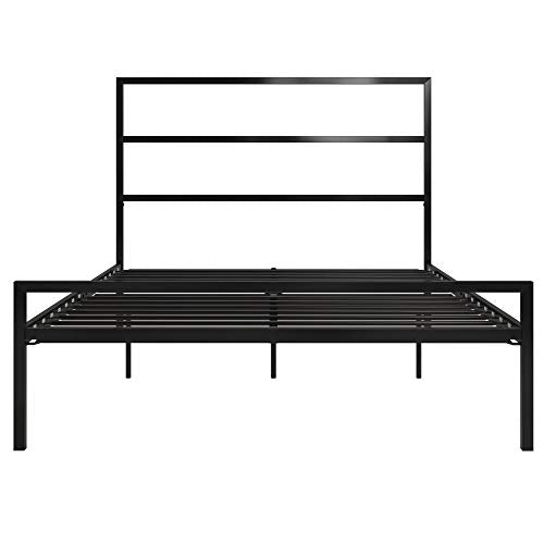 DHP Miles Metal Full Bed, Black