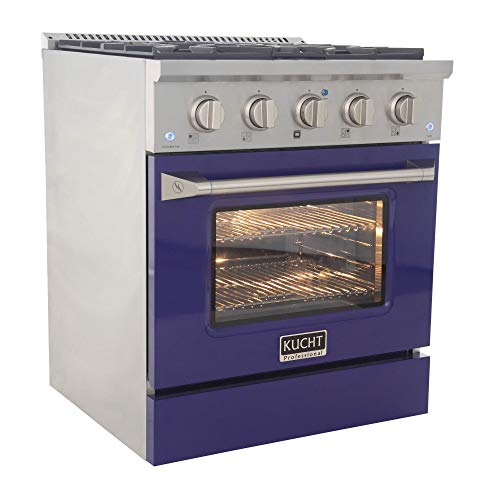 Kucht KNG301-B Gas Range, Blue
