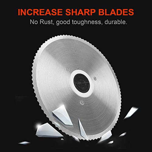 KUPPET Meat Slicer Electric Deli Removable 8'' Stainless Steel Blade & Food Carriage Adjustable Thickness Commercial Machine