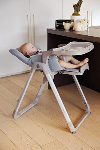 Inglesina MyTime Baby High Chair - Removable Tray, Easy-Clean Foldable High Chair - Butter Color