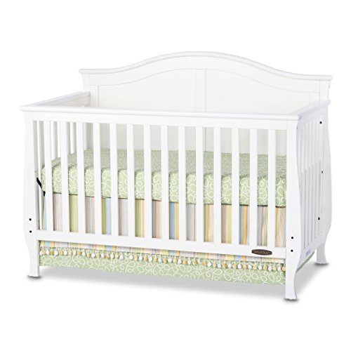 Child Craft Camden 4-in-1 Lifetime Convertible Crib, White