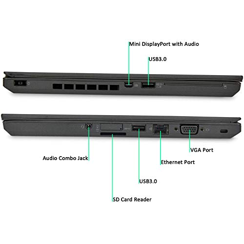 (Renewed) Lenovo Thinkpad T440 14" Ultrabook Premium Business Laptop Computer, Intel Core i5-4300U Up to 2.9GHz, 12GB RAM, 1TB SSD, WiFi, Bluetooth, USB 3.0, Windows 10 Professional, SPMOR Mousepad