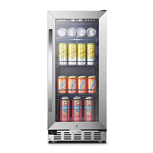15 Inch Wide 70 Cans, Sinoartizan Under Counter Beverage Cooler