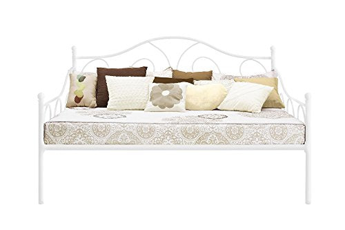 DHP Victoria Metal Daybed with Memoir 8" Mattress, Full