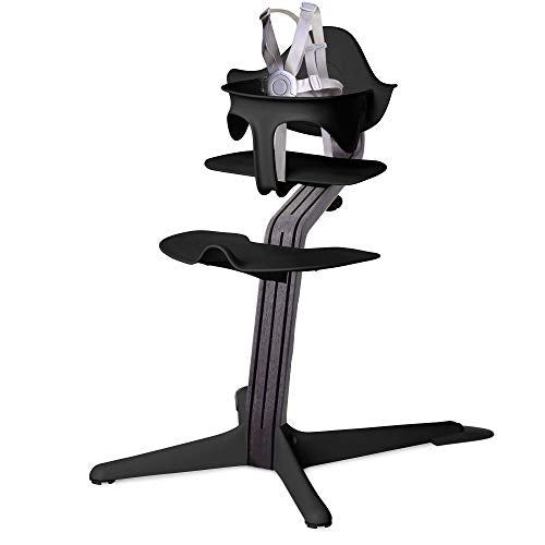 Nomi Highchair Black - Black Oak