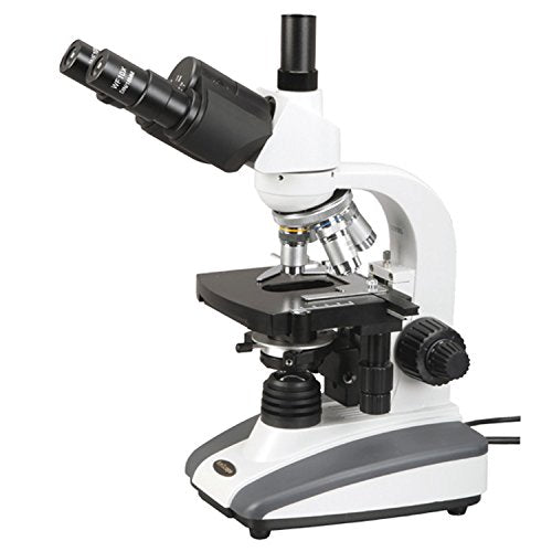 LED Trinocular Biological Compound Microscope 40X-2500X