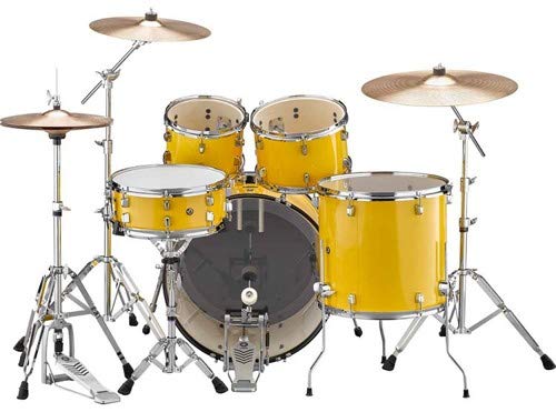 Yamaha Rydeen 5pc Shell Pack with 22" Bass Drum, Mellow Yellow