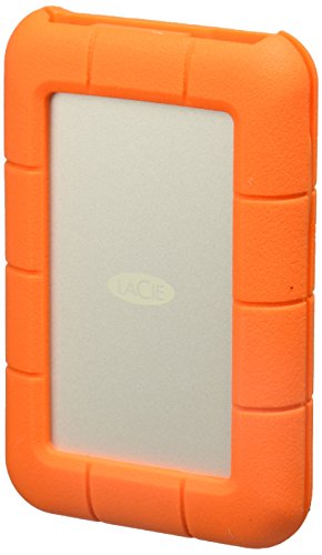 LaCie 2TB Rugged Thunderbolt / USB-C Mobile External Hard Drive, 130MB/s Transfer Rate