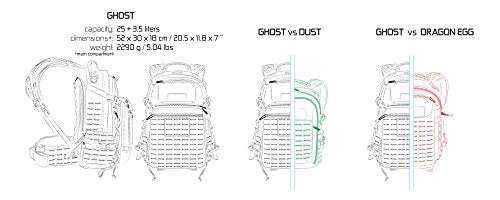 Direct Action Ghost Tactical Backpack Olive Green