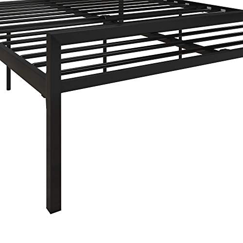 DHP Miles Metal Full Bed, Black