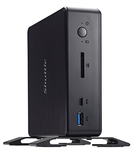 Shuttle XPC nano NC02U Desktop Computer - Intel Celeron 3855U 1.60 GHz DDR3L SDRAM - Mini PC