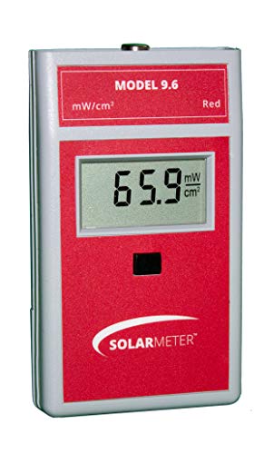 Solar Light Company, Inc Solarmeter Model 9.6 Red Light Meter - Measures from 577-661nm with Range from 0-199.9 mW/cm² Red Light