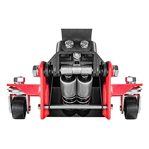 Powerbuilt 240076 Low Profile Fast Lift Floor Jack (2.5 Ton), 1 Pack