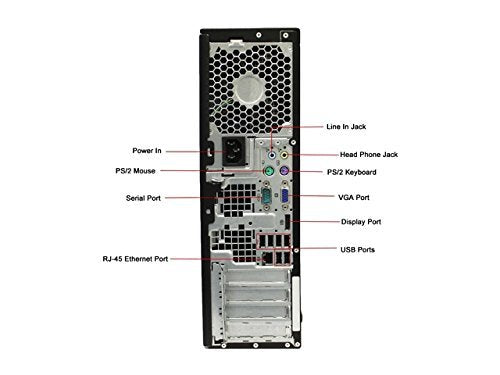 2016 New HP Elite Pro Slim Business Desktop Computer Intel Quad Core i5 8GB DDR3 RAM 2TB HDD + 250GB SSD