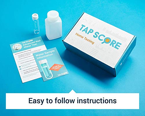 Professional Water Test by SimpleWater Labs, Certified Tap Score Home Kit