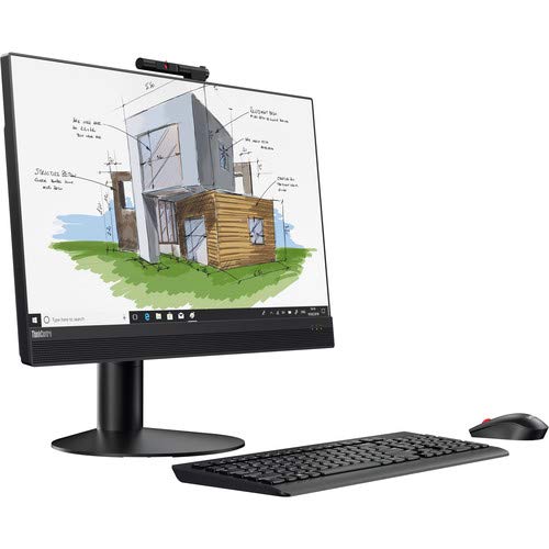 Lenovo AIO m920z Desktop 1TB SSD (Intel Core i5-8500 CPU with Turbo 4.10GHz, 16 GB RAM, 1 TB SSD, 24" LED, Win 10 Pro) ThinkCentre All-in-One PC Computer