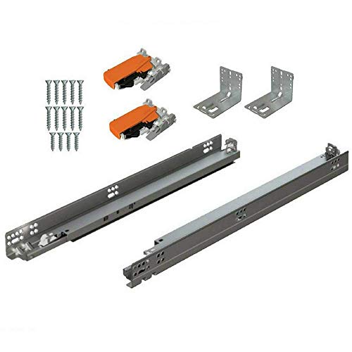15in BLUM Tandem Set of 6 Drawer Slides Plus BLUMOTION Complete Kit. Locking Devices Rear mounting Brackets and Screws
