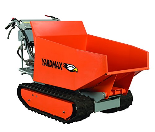 YARDMAX YD8105 Track Barrow with Hydraulic Assist, 1100 lb. Capacity, Briggs CR950, 6.5 hp, 208cc