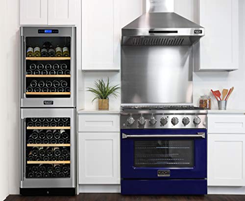 Kucht KNG301-B Gas Range, Blue