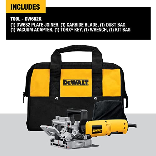 DEWALT Biscuit Joiner Kit, 6.5-Amp (DW682K)