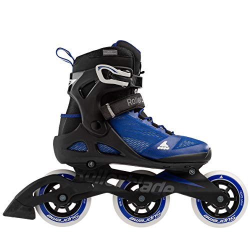 Rollerblade Macroblade 100 3Wd Women's Adult Fitness Inline Skate, Violet Blue/Cool Grey, 9.5