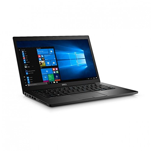2017 Dell Laptop 14in Intel Core i5 7300U 256GB SSD 8GB RAM, Backlit Keys Bluetooth Windows 10 Pro Black Renewed