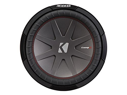 Kicker 43CWR122 12" Dual Voice Coil 2 ohm Comp R woofers Bundle