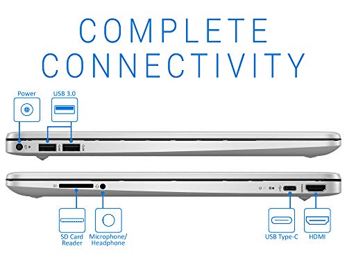 HP 15 Laptop, 15.6" HD Touch Display, Intel Core i5-1035G4 Upto 3.70GHz, 16GB RAM, 256GB SSD, HDMI, Card Reader, Wi-Fi, Bluetooth, Windows 10 Pro S