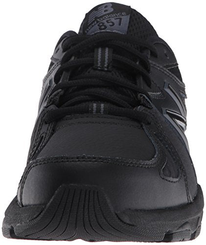 New Balance Women's 857 V2 Cross Trainer, Black/Black, 7 W US