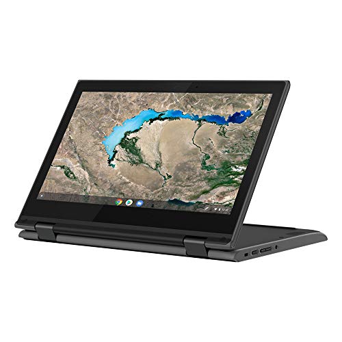 Lenovo Chromebook 11.6 Inch Touchscreen 2-in-1 Laptop, MediaTek MT8173C 2.1 GHz, 4GB LPDDR3 RAM, 32GB eMMC, Chrome OS + NexiGo 32GB MicroSD Card Bundle (Renewed)